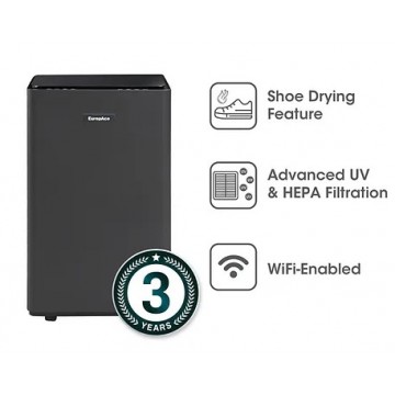 EuropAce 5-IN-1 40L DC Smart Dehumidifier EDH8400DGY